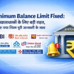 Minimum Balance Limit Fixed — बैंकिंग में बड़ा बदलाव: जानिए पूरा नियम और फायदे